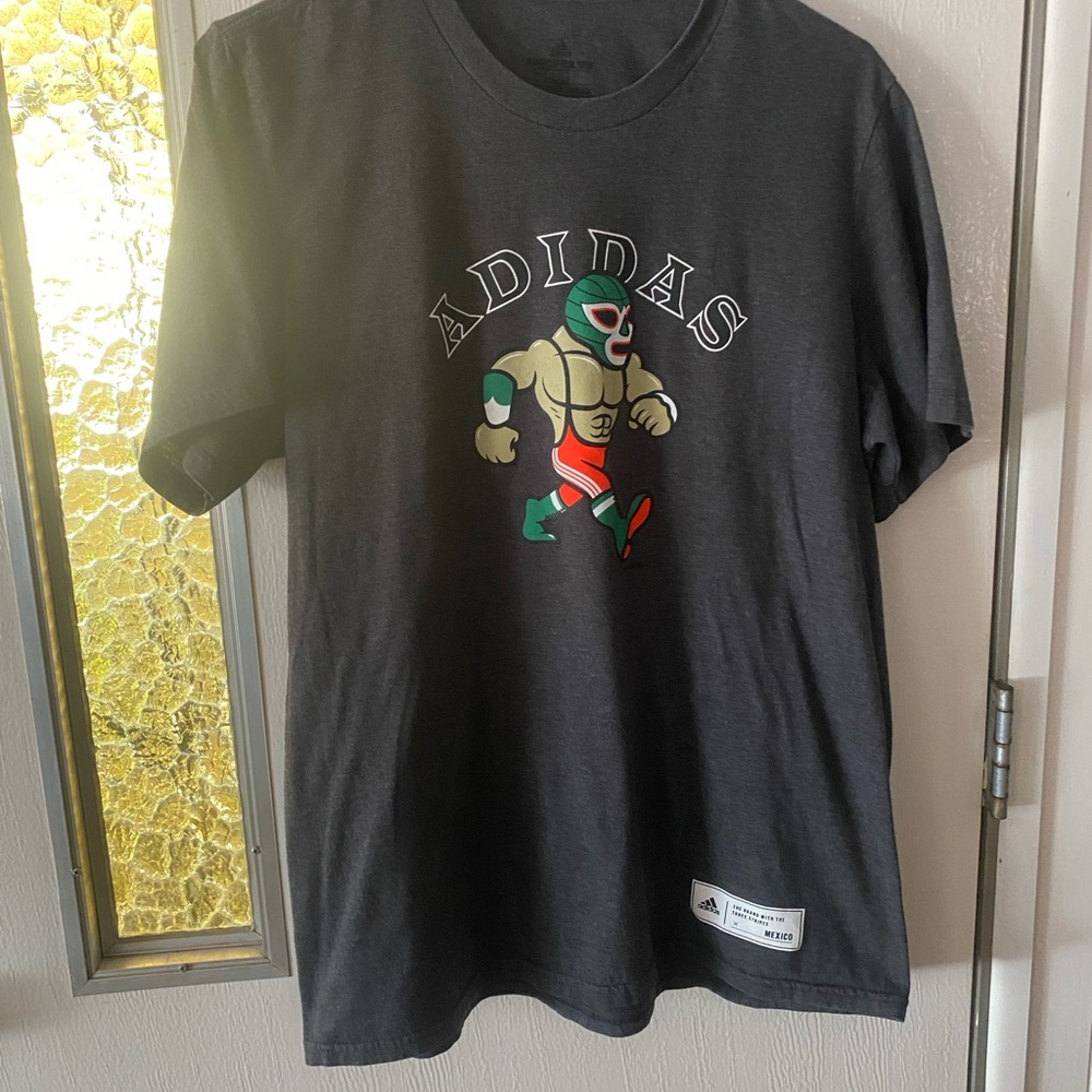 Adidas Dark Charcoal Tee